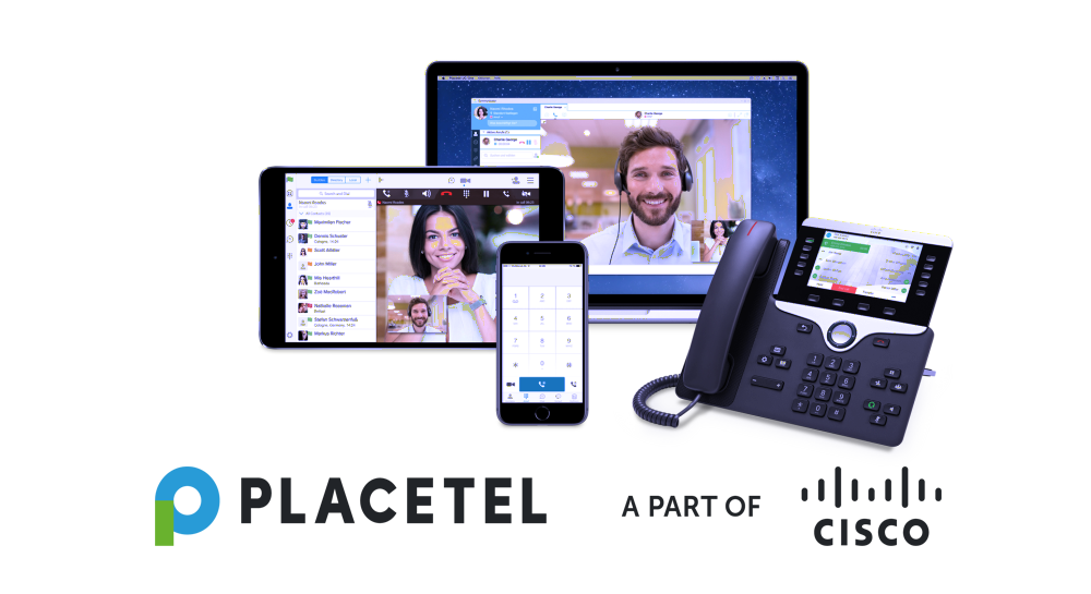 Placetel-Grafik Cloud-Telefonanlage